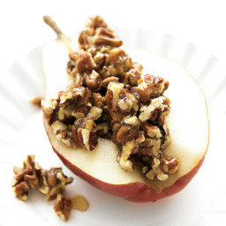 Pear with Honey & Pecans