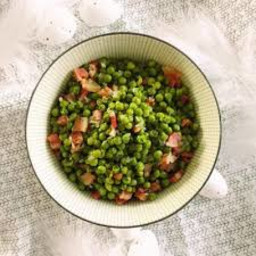 Peas in the Florentine Style