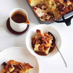 Pecan, Bourbon, and Butterscotch Bread Pudding