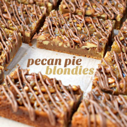 Pecan Pie Blondies