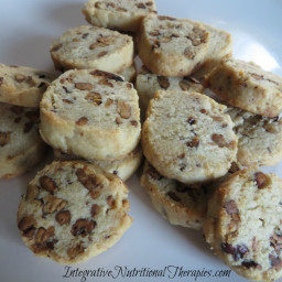 Pecan Shortbread Cookies (Paleo)