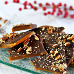 Pecan Toffee Chocolate Candy