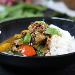 Penang fish curry