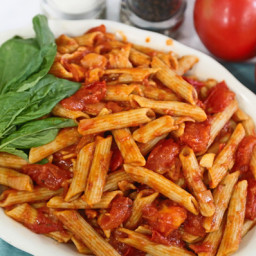 Penne alla Vodka with Fresh Tomatoes