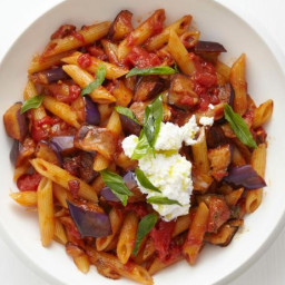 Penne with Eggplant Sauce