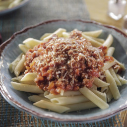 Penne with Spicy Sausage