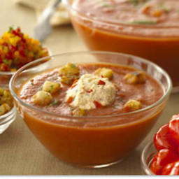 Pepper Medley Gazpacho Soup