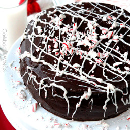 Peppermint Chocolate Cake