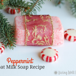 Peppermint Goat Milk Soap Recipe