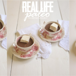 Peppermint Hot Chocolate from Real Life Paleo