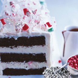 Peppermint Ice Cream Candyland Cake