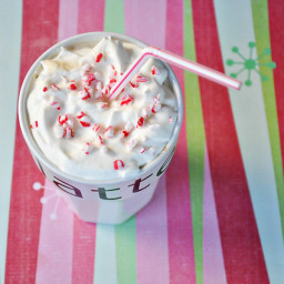 Peppermint Simple Syrup for Peppermint Mochas