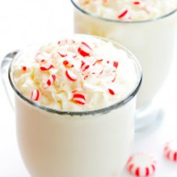 Peppermint White Hot Chocolate