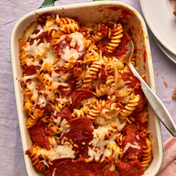 Pepperoni Pizza Baked Pasta