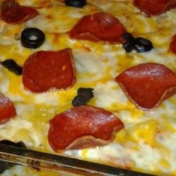 Pepperoni Pizza Casserole   Recipe