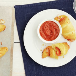 Pepperoni Pizza Crescent Rolls for Two