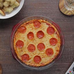 Pepperoni Pizza Dip With Garlic Knots Recipe by Tasty