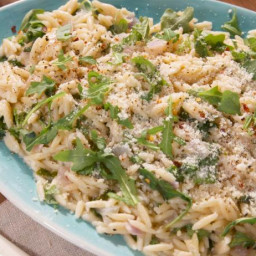 Peppery Parmesan Orzo