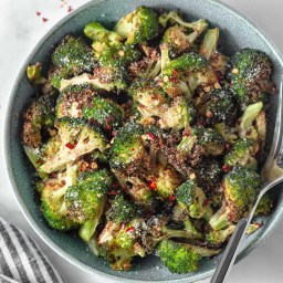 Perfect Air Fryer Roasted Broccoli