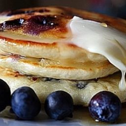 Perfect Blueberry Pancakes
