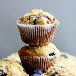 Perfect Blueberry Streusel Muffins Recipe