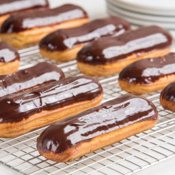 Perfect Classic Chocolate Eclairs (Foolproof Recipe)