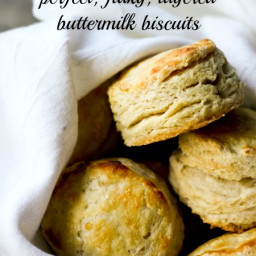 Perfect, Flaky, Layered Buttermilk Biscuits {tutorial}