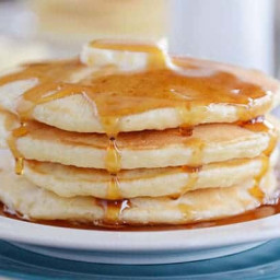 Perfect Fluffy Sour Cream Pancakes