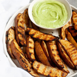 Perfect Grilled Potato Wedges