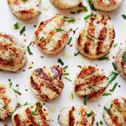 Perfect Grilled Scallops