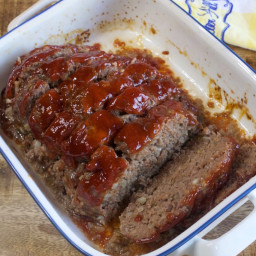Perfect Homestyle Meatloaf With Brown Sugar Glaze