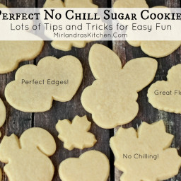 Perfect No Chill Sugar Cookies