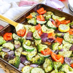 Perfect Oven Roasted Vegetables