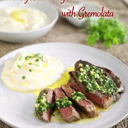 Perfect Ribeye Steak with Gremolata