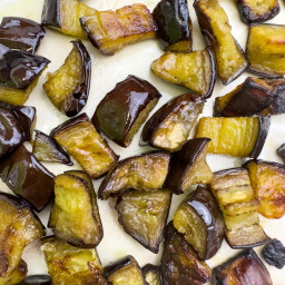 Perfect Roasted Eggplant (5g Net Carbs)