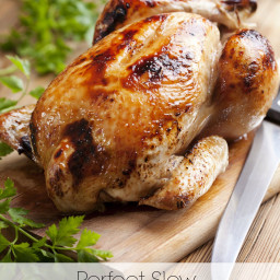 Perfect Slow Cooker Roast Chicken
