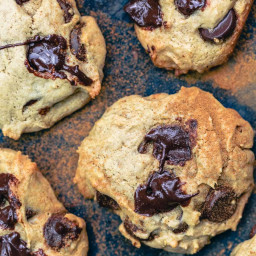 Perfect Tahini Chocolate Chip Cookies (No Butter)
