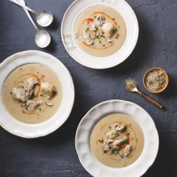 Pernod-Poached Oyster Stew