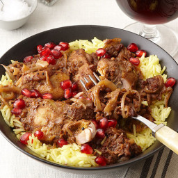 Persian Chicken with Pomegranate and Walnuts