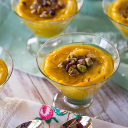 Persian Saffron Pudding