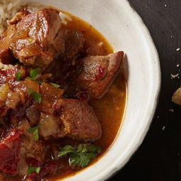 Peruvian Pork Stew With Chiles, Lime and Apples