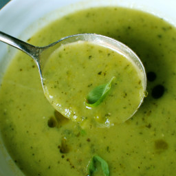 Pesto Pea Soup