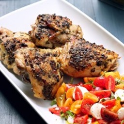 Pesto-stuffed Chicken Thighs – Low Carb and Gluten Free