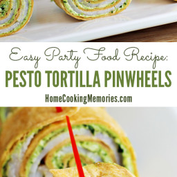 Pesto Tortilla Pinwheels Recipe