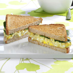 Pesto Egg Salad Sandwiches Recipe