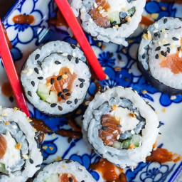 Philadelphia Roll Recipe and a Sushi Shortcut