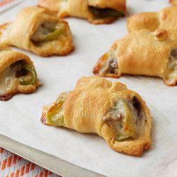Philly Cheese Steak Crescent Roll-Ups