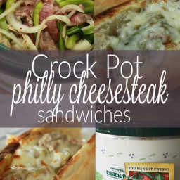 Philly Cheese Steak Crock Pot Recipe