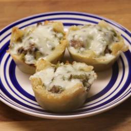 Philly Cheesesteak Cups Recipe by Tasty