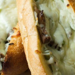 Philly Cheesesteak Sandwich with Garlic Mayo Recipe